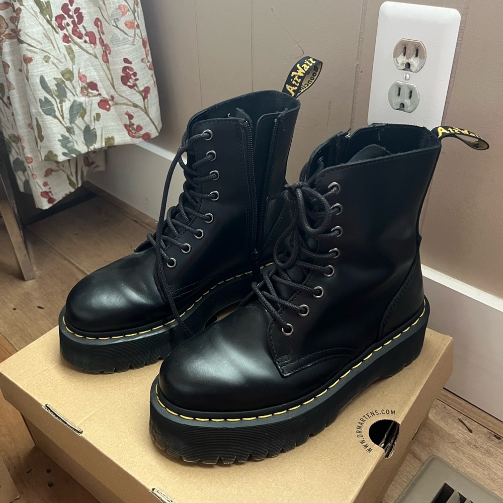 Dr. Martens Black Jadon Boots
